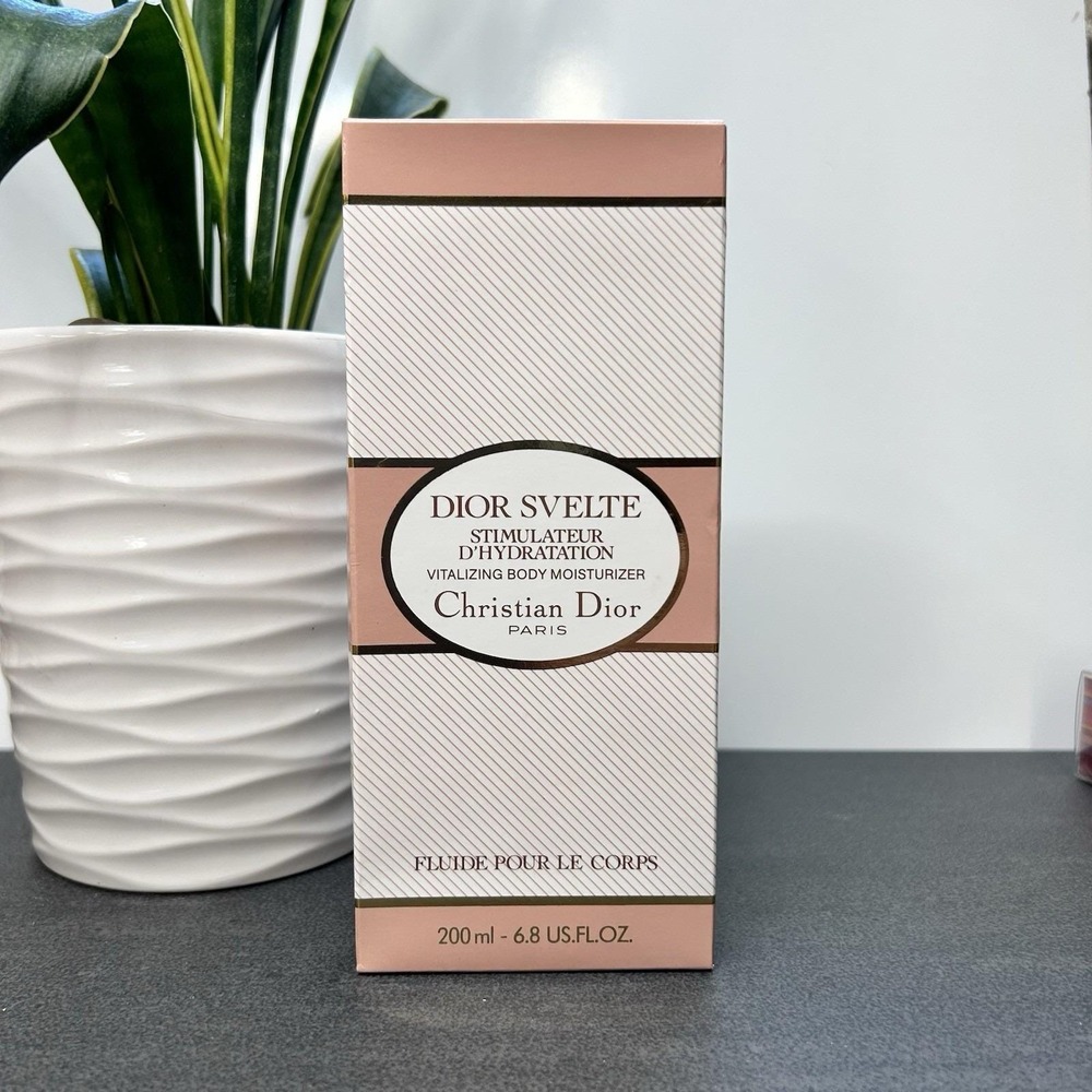 NEW Christian Dior Svelte Vitalizing Body Moisturizer 6.8 oz FULL Size